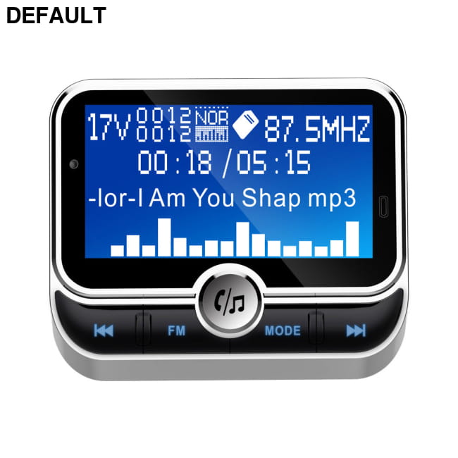 Car MP3 player Silver Bluetooth FM Transmitters Electronics