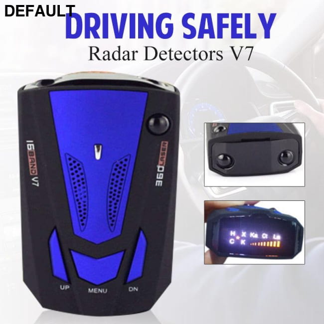 Car Radar Detector Auto 360 Degree Vehicle Speed Voice Detectors