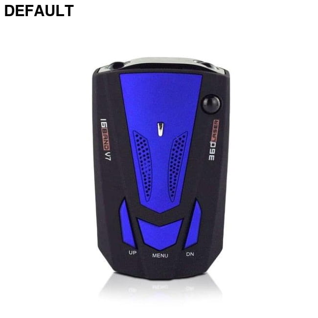 Car Radar Detector Auto 360 Degree Vehicle Speed Voice Italy / Blue Detectors