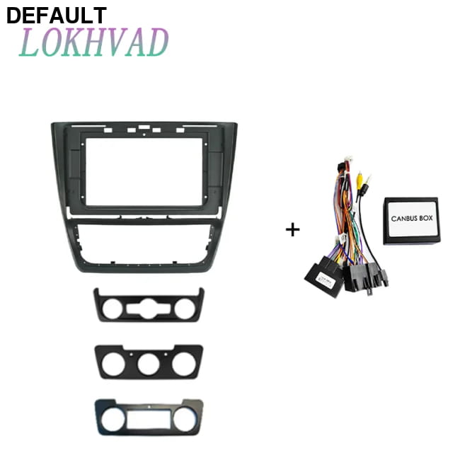 Car Radio For Skoda Yeti 5L 2009 - 2014 Android 2 Din frame wire / 10.1 inch Installation Kit - Motor Vehicle A/V