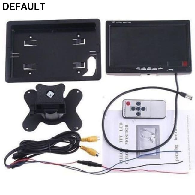 Car Rearview monitor rearview backup camera system 7 TFT LCD Screen Nightvision Alarm & Security Systems Electronics