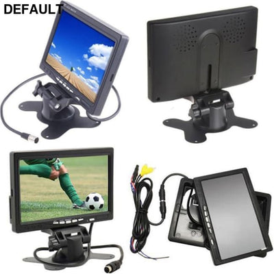Car Rearview monitor rearview backup camera system 7 TFT LCD Screen Nightvision Alarm & Security Systems Electronics