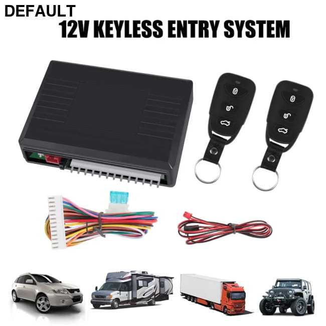 Car Remote Central Door Lock Keyless Control Kit Alarm Starter Vehicle Systems