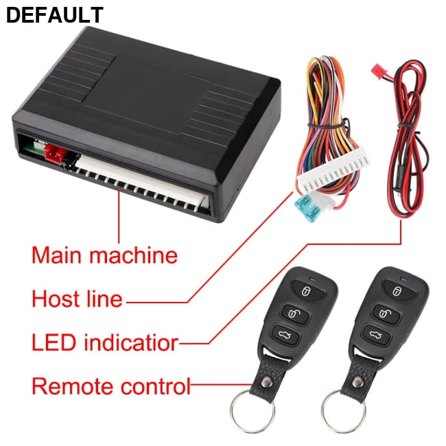 Car Remote Central Door Lock Keyless Control Kit Alarm Starter Vehicle Systems