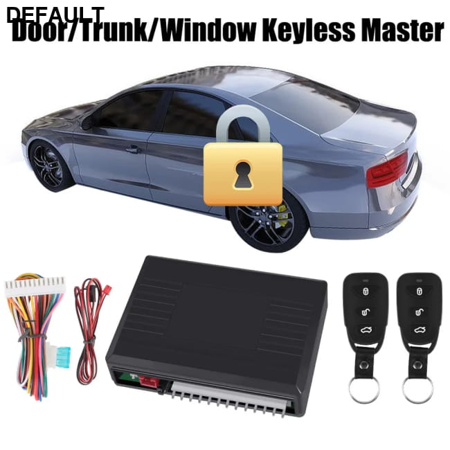 Car Remote Central Door Lock Keyless Control Kit Alarm Starter Vehicle Systems