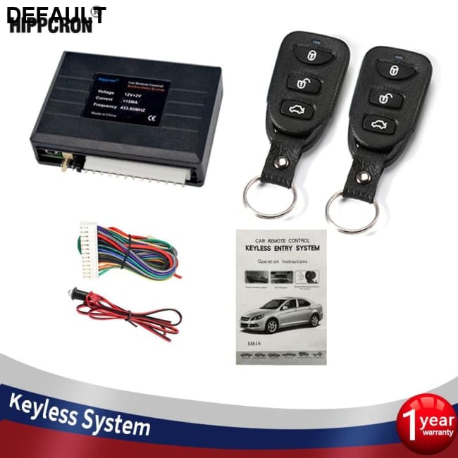 Car Remote Central Door Lock Keyless System Locking with Alarm Systems Auto Kit Control China & Security Electronics