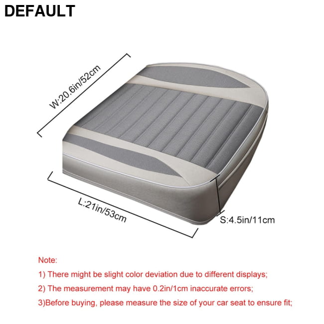 Car Seat Cover,Flax Cushion Seasons Universal Breathable Accessories Covers