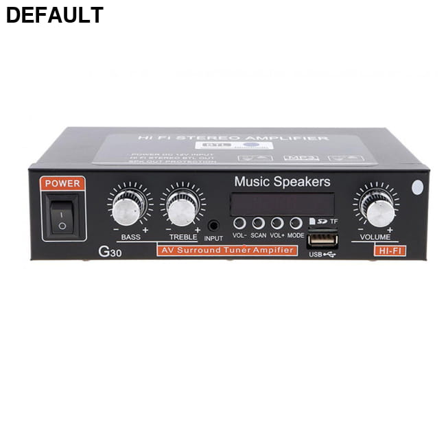 Car Small Smart Digital Power Amplifier With Bluetooth G30 Amplifiers Electronics