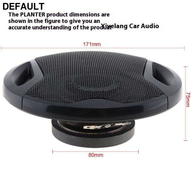 Car Speaker 65-inch High Alto Coaxial PLANTER 400W Foreign Trade TS-G1641R Electromagnetic Type Reed / 80 / Speakers