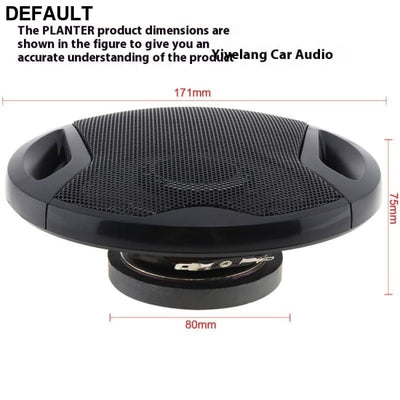 Car Speaker 65-inch High Alto Coaxial PLANTER 400W Foreign Trade TS-G1641R Electromagnetic Type Reed / 80 / Speakers