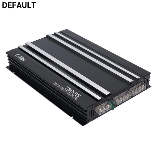 Car Stereo Amp Amplifier 7800W 4 Channels Class Amplifiers Motor Vehicle