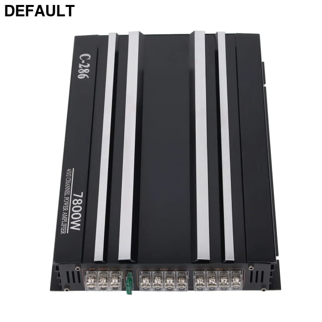 Car Stereo Amp Amplifier 7800W 4 Channels Class Amplifiers Motor Vehicle