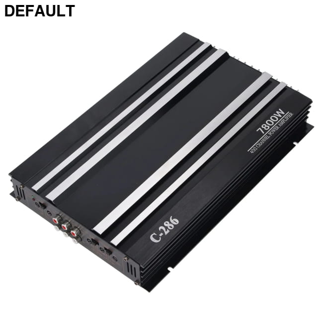 Car Stereo Amp Amplifier 7800W 4 Channels Class Amplifiers Motor Vehicle