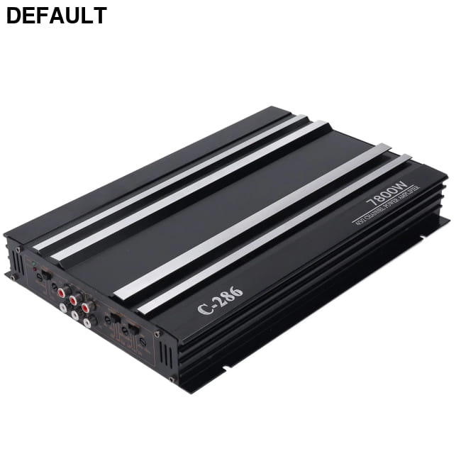 Car Stereo Amp Amplifier 7800W 4 Channels Class Amplifiers Motor Vehicle