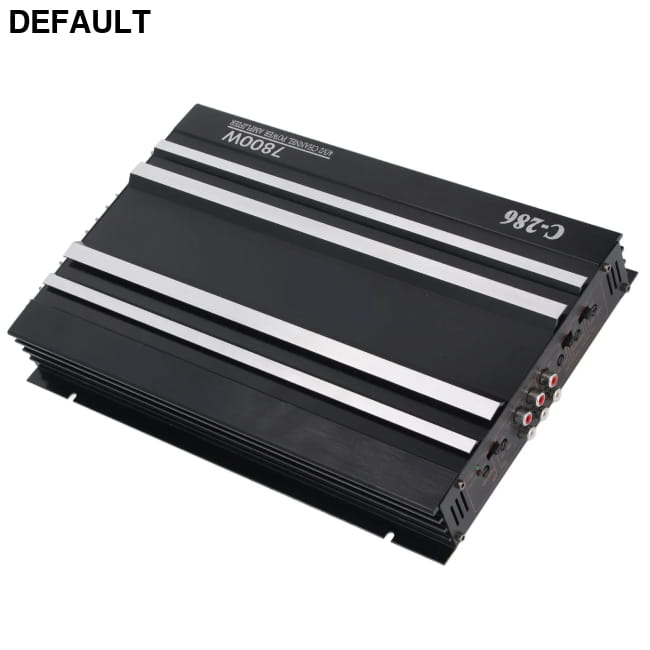 Car Stereo Amp Amplifier 7800W 4 Channels Class Amplifiers Motor Vehicle