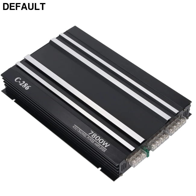Car Stereo Amp Amplifier 7800W 4 Channels Class Amplifiers Motor Vehicle
