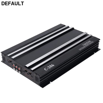 Car Stereo Amp Amplifier 7800W 4 Channels Class Aluminum Alloy Pure Bass Power for 12V Truck Boat UTV Motorcycle