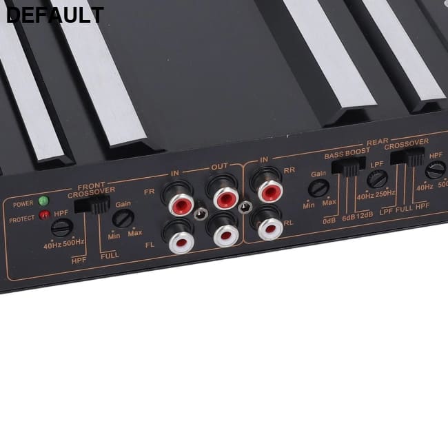 Car Stereo Amp Amplifier 7800W 4 Channels Class Aluminum Alloy Pure Bass Power for 12V Truck Boat UTV Motorcycle