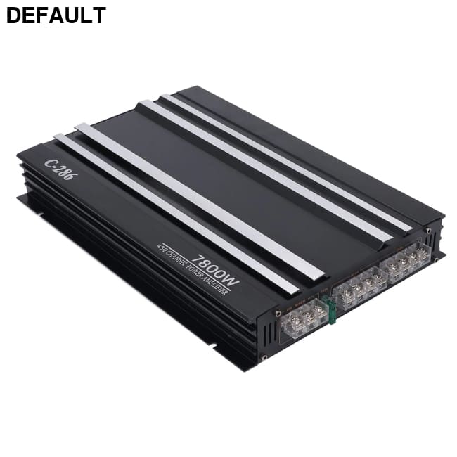 Car Stereo Amp Amplifier 7800W 4 Channels Class Aluminum Alloy Pure Bass Power for 12V Truck Boat UTV Motorcycle