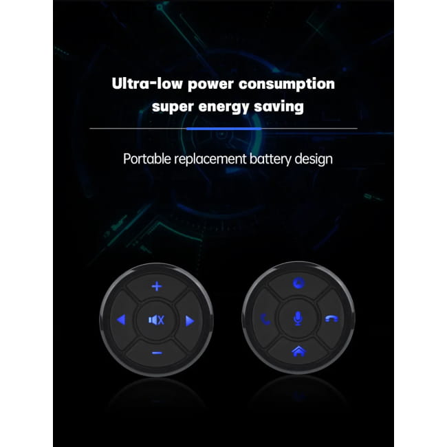 Car Wireless Remote Control 10Keys Steering Wheel Radio Starter Motor Vehicle Electronics