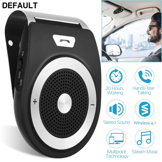 Car Wireless Speakerphone V4.1 In-Car Speaker Black Speakers Best Selling Products