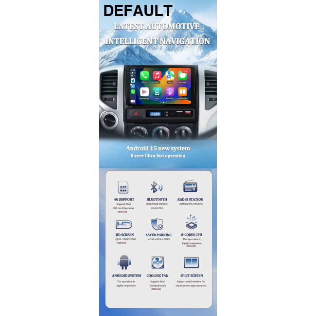 Carplay GPS 4G WIFI Car Radio Touch Screen for Ford Mondeo DVD Players Motor Vehicle A/V & In-Dash Systems