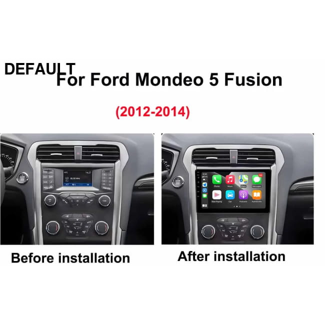 Carplay GPS 4G WIFI Car Radio Touch Screen for Ford Mondeo DVD Players Motor Vehicle A/V & In-Dash Systems