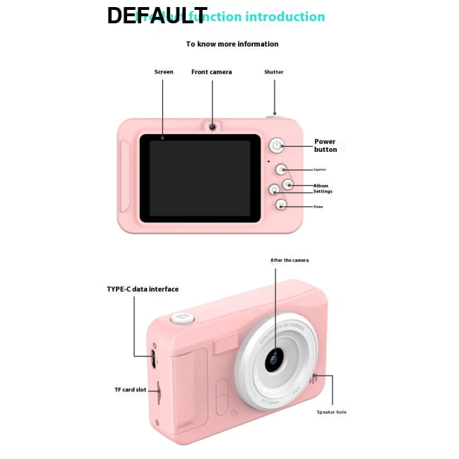 Ccd Digital Camera Kindergarten Gifts Cameras