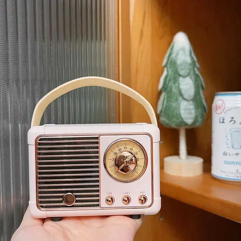 Diy Retro Mini Portable Card Speaker