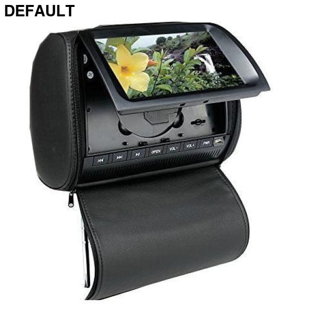 Cemicen 2PCS 9 Inch Car Headrest Monitor DVD Video Player Black No Headphone Ceiling & Monitors Electronics