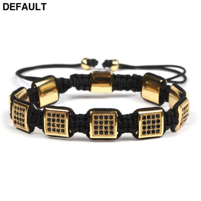 Charms Bracelet Men Jewelry Braiding Macrame Bracelets Pulseira Masculina Gift Erkek bileklik