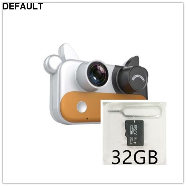 Children’s Camera Mini Orange with 32G Digital Cameras Best Selling Products Pretend Electronics