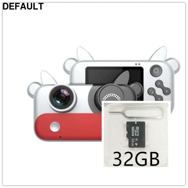 Children’s Camera Mini Red with 32G Digital Cameras Best Selling Products Pretend Electronics