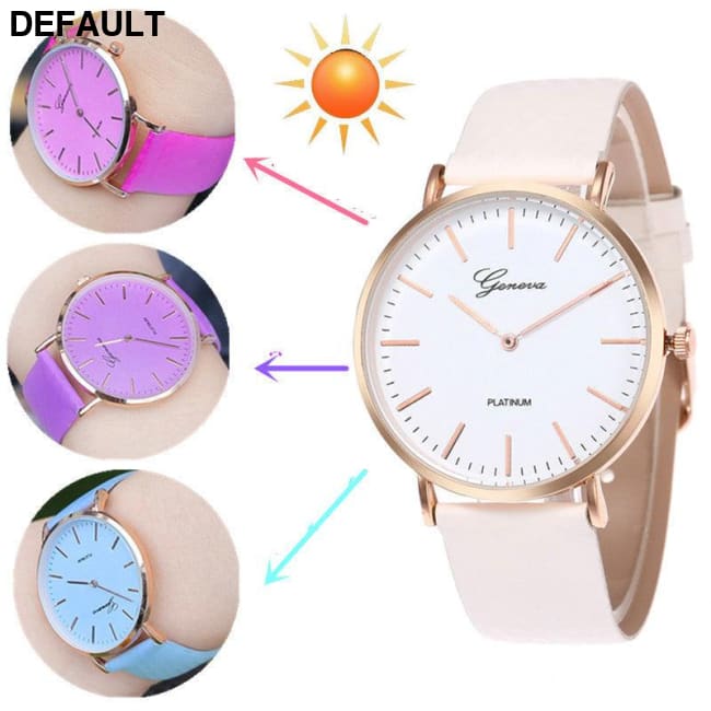 Color Change Watch Women Watches