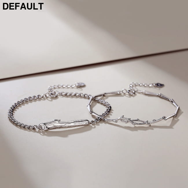 Couple Bracelet Female Sterling Silver Ins Korean Version Bracelets