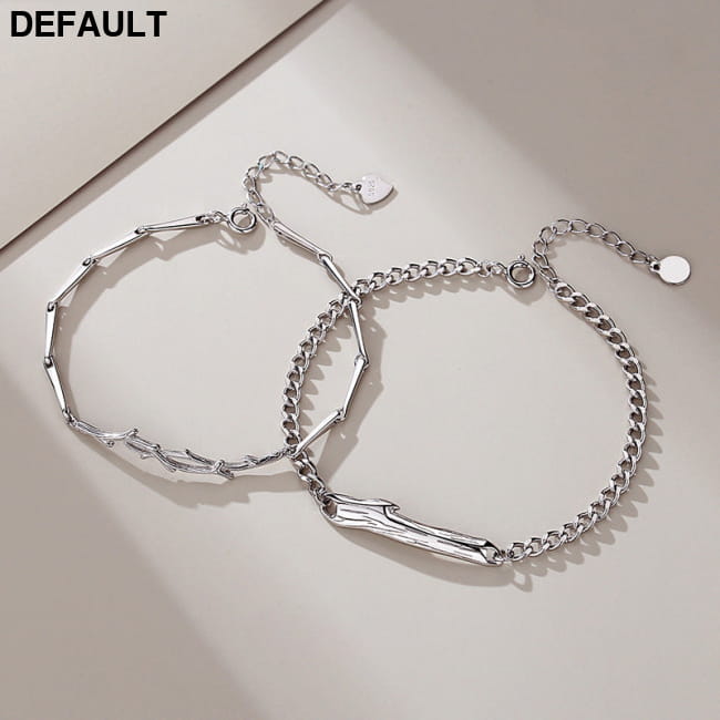 Couple Bracelet Female Sterling Silver Ins Korean Version Bracelets