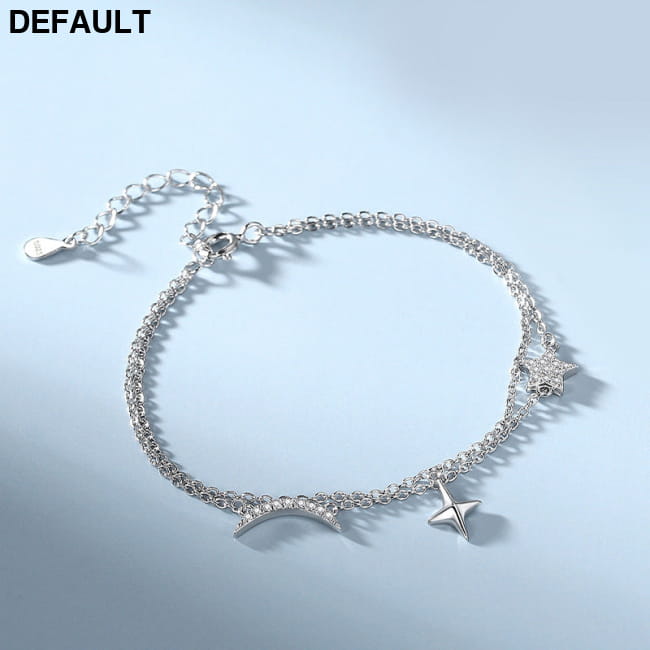 Couple Bracelet Female Sterling Silver Ins Korean Version Women’s Star Bracelets