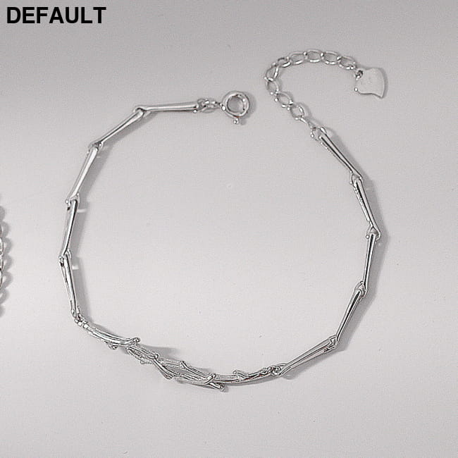 Couple Bracelet Female Sterling Silver Ins Korean Version Women’s Wood Branch Bracelets