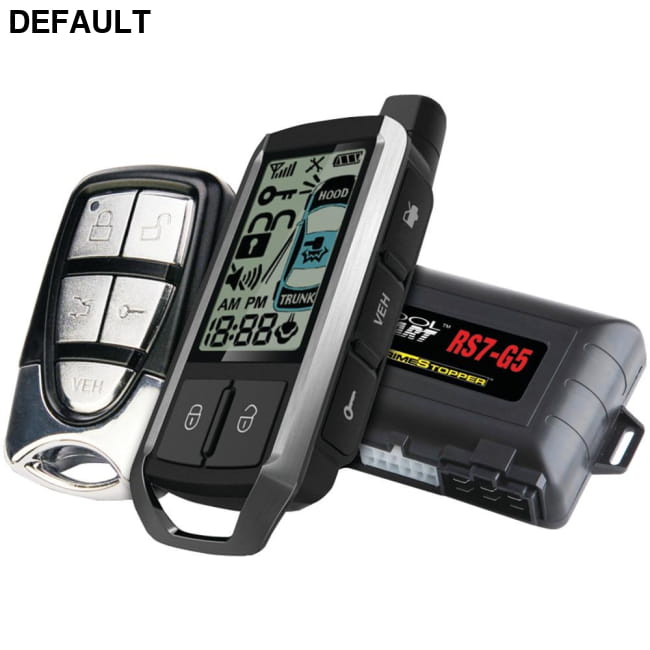 CrimeStopper(TM) RS7-G5 Cool Start(TM) 2-Way LCD Paging Remote-Start & Keyless-Entry System with Trunk Pop Car Remote