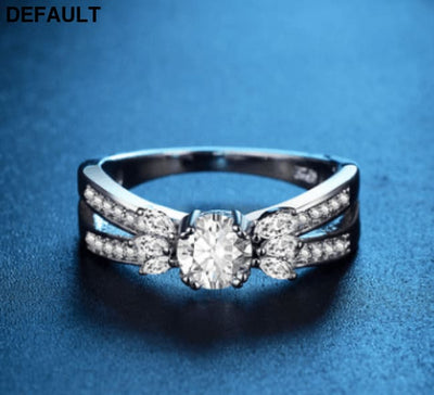 Cross-border exclusively for the wish explosion European and American ring female studded zircon horse eye trend hot