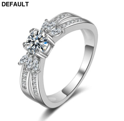 Cross-border exclusively for the wish explosion European and American ring female studded zircon horse eye trend hot