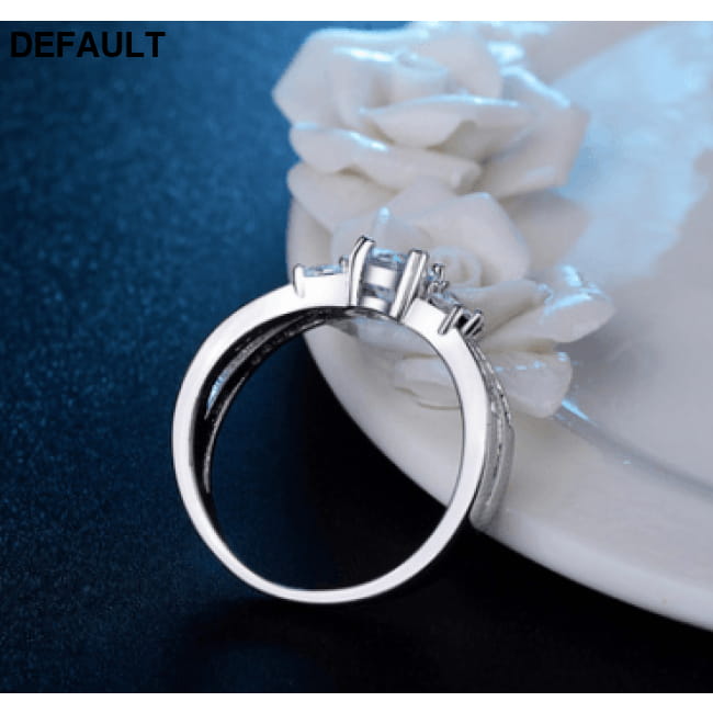 Cross-border exclusively for the wish explosion European Sterling Silver Rings