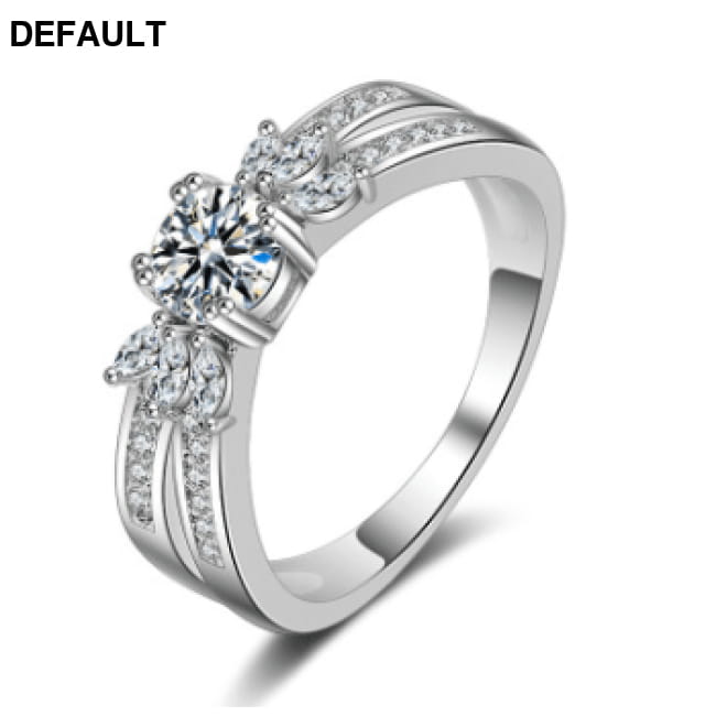 Cross-border exclusively for the wish explosion European US 9 Sterling Silver Rings