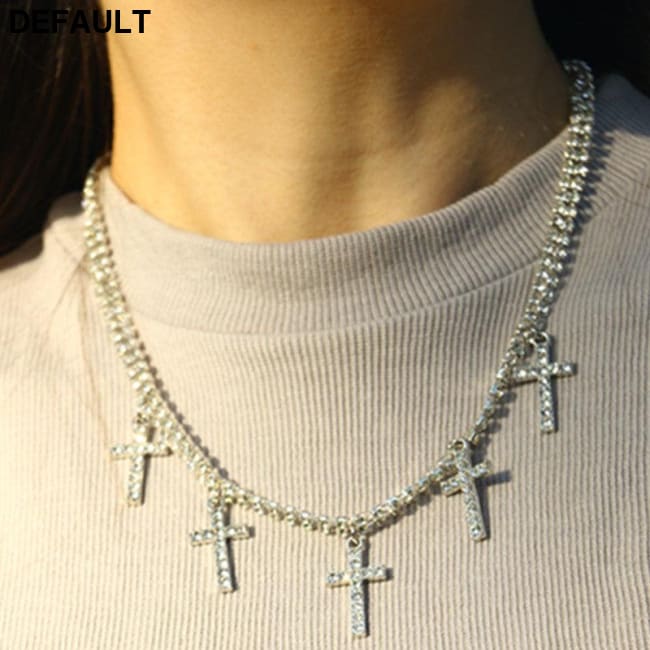Cross pendant necklace Sterling Silver Necklaces Jewelry
