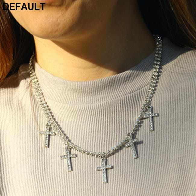 Cross pendant necklace Sterling Silver Necklaces Jewelry