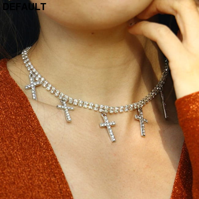 Cross pendant necklace Sterling Silver Necklaces Jewelry