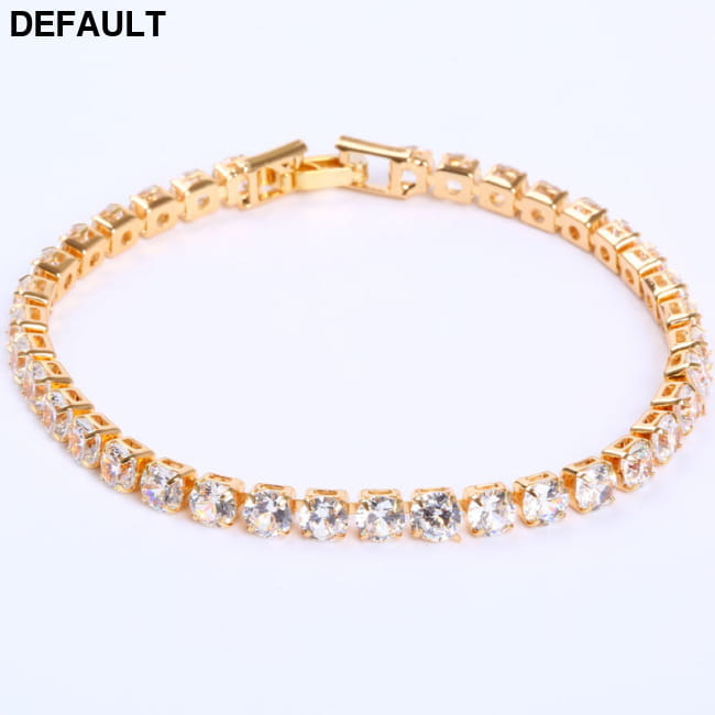 Cubic Zirconia Tennis Bracelets Iced Out Chain Crystal Women Best Selling Products