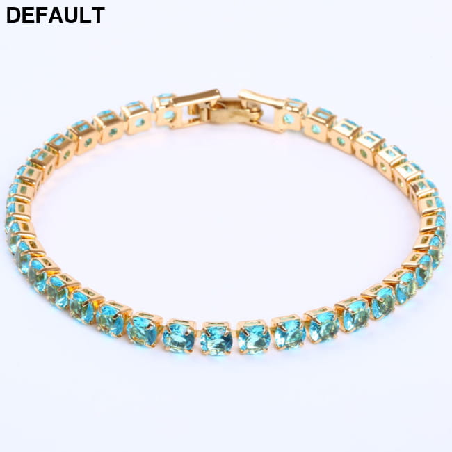 Cubic Zirconia Tennis Bracelets Iced Out Chain Crystal Women Best Selling Products