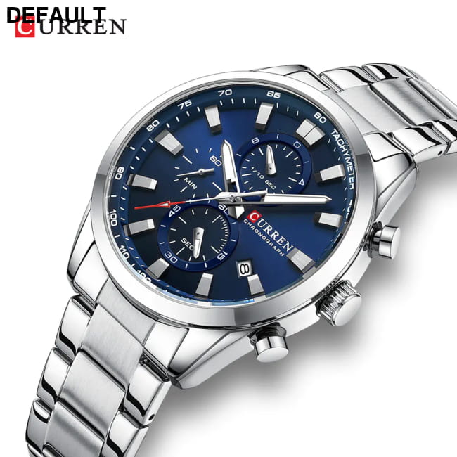Curren 8445 Men’s Quartz Watch with Calendar and Steel Band Men Watches Best Selling Products Classic Bikinis