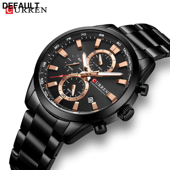 Curren 8445 Men’s Quartz Watch with Calendar and Steel Band Men Watches Best Selling Products Classic Bikinis